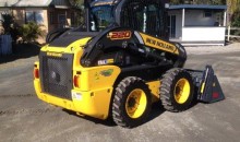 All of our Skid Steers come with single axle 8-10 m3 truck, ideal for site cleans, removal of spoil, etc.<br />
They also carry spreader bars, buddy buckets, pallet forks & picks.<br />
All units are setup so that any job is achievable. <br />
